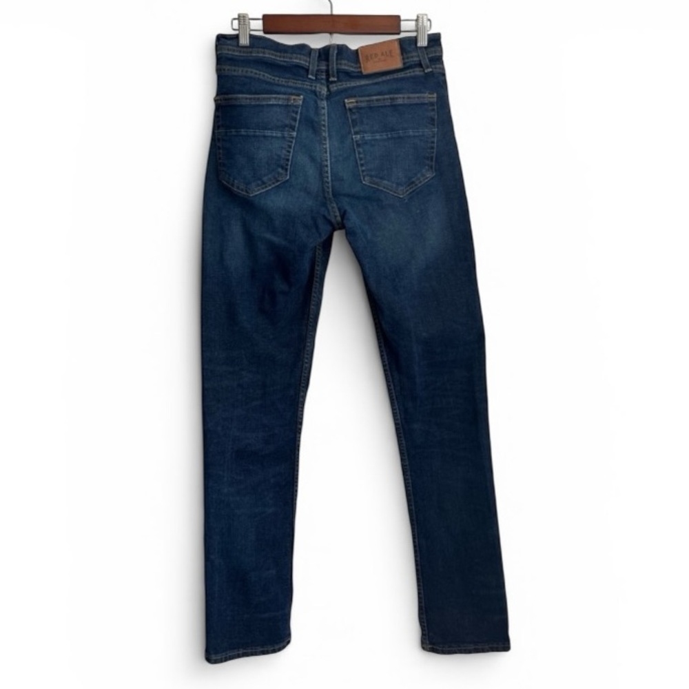 Red Ale Men's Blue Straight Jeans 32x36 (Measures 30x34) - Picture 2 of 12